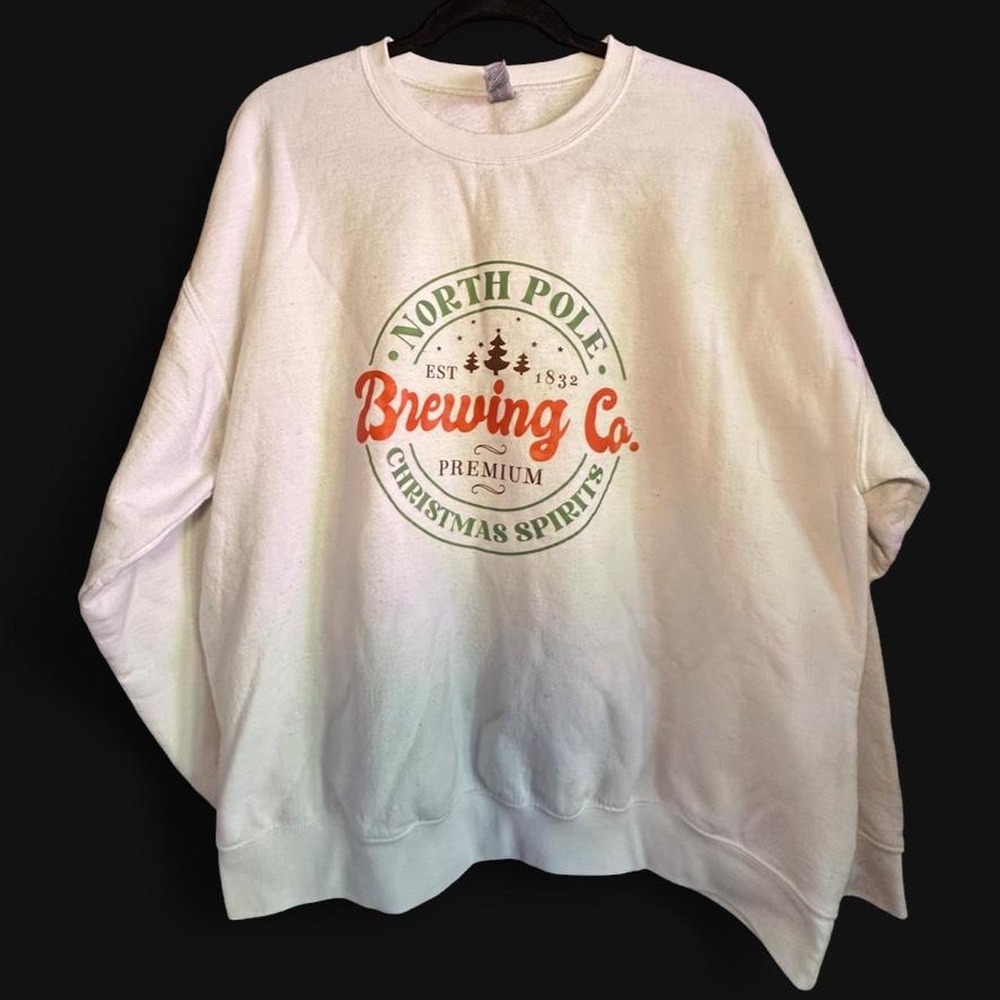 Gildan Christmas Sweatshirt- North Pole Brewing Co.